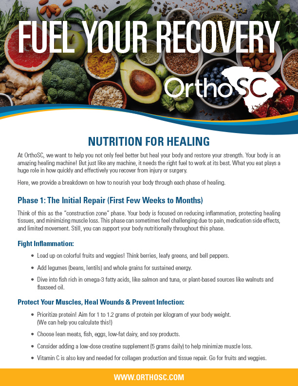 Nutrition for Healing